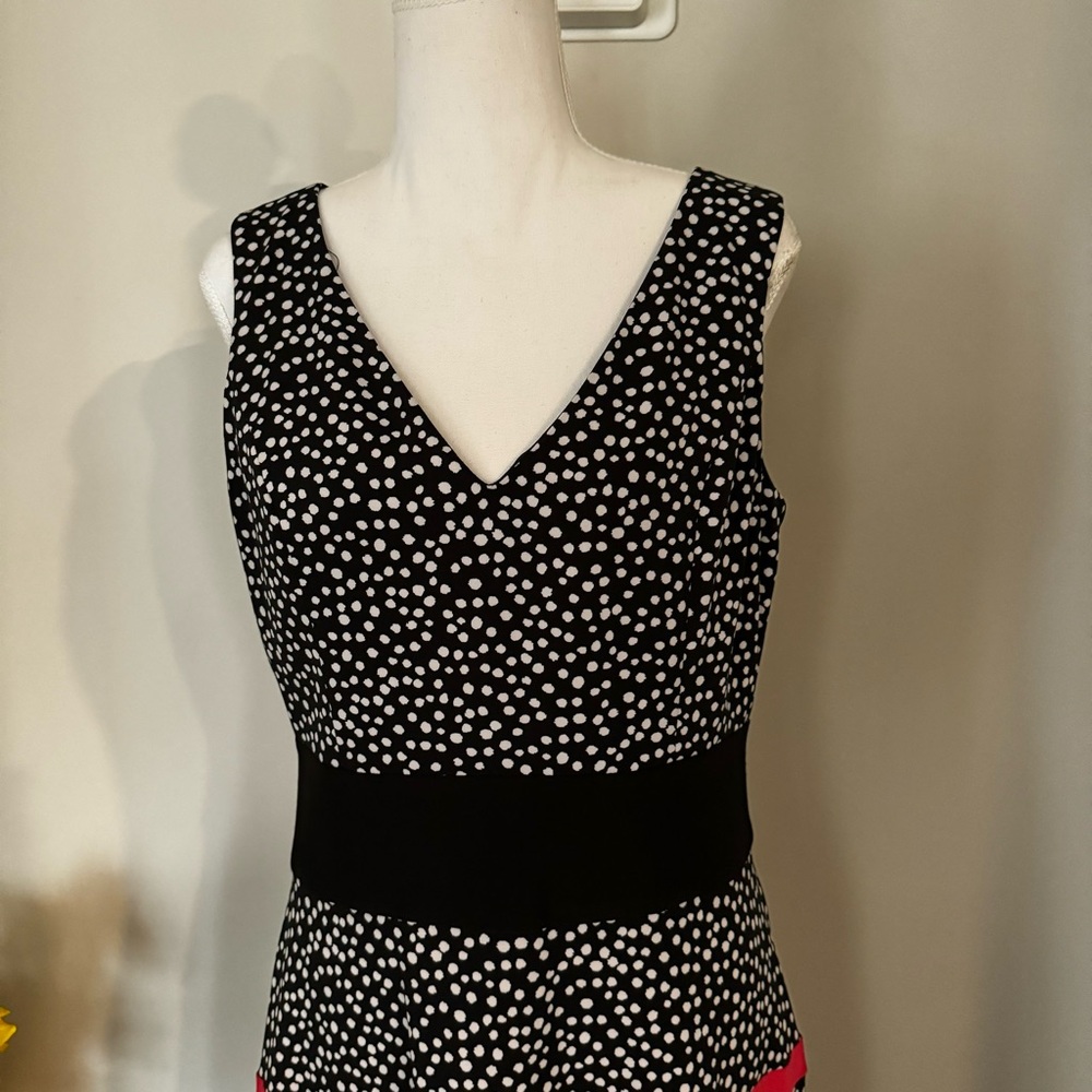 Anne Klein Black, Pink & White Dress - Picture 6 of 10